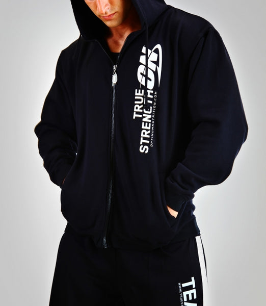 True Strength Full Zippered Hooded Sweatshirt